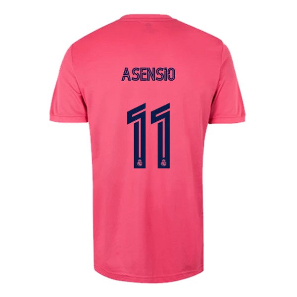Camiseta Real Madrid 2ª NO.11 Asensio 2020-2021 Rosa